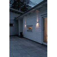Halogenspot Modena weiss, rund, klares Glas 3
