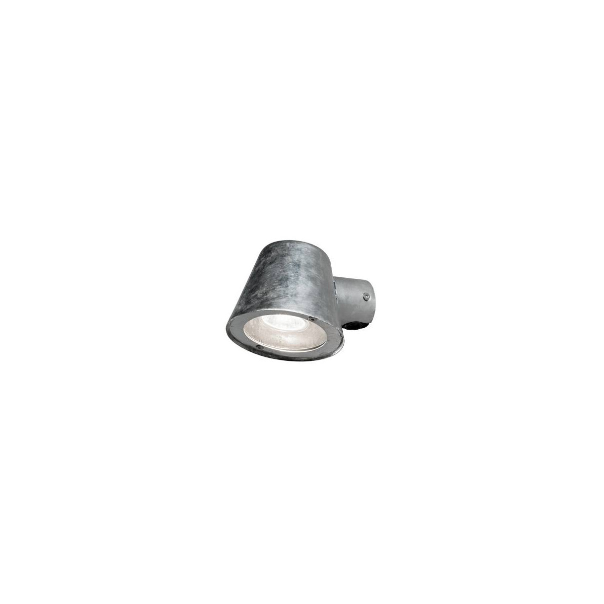 Wandleuchte Trieste galvanisiert