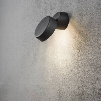 Vicenza Wandleuchte lackiertes Aluminium schwarz LED 4W 2