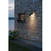 Vicenza Wandleuchte lackiertes Aluminium schwarz LED 4W 3