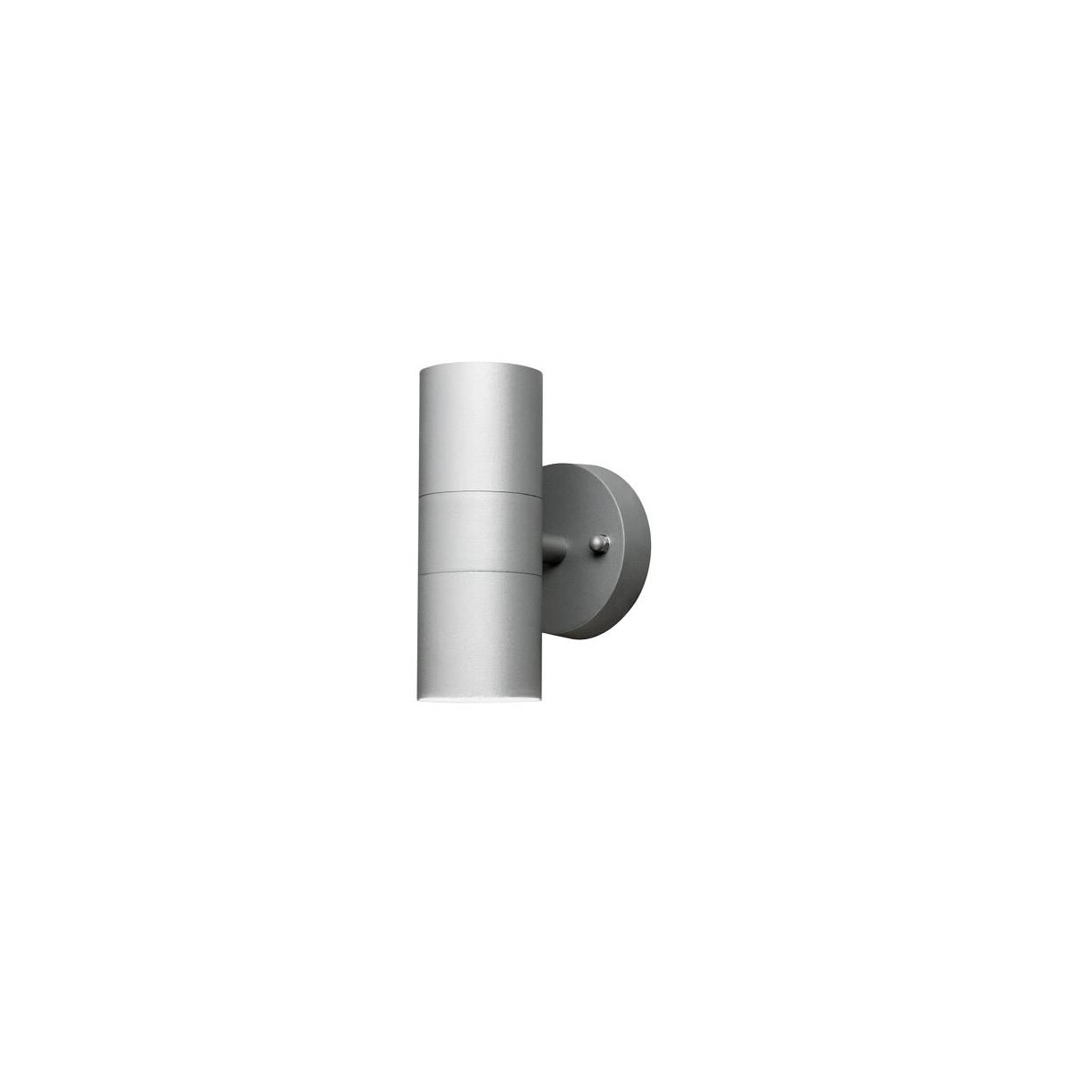 Halogenspot Modena grau, klares Glas