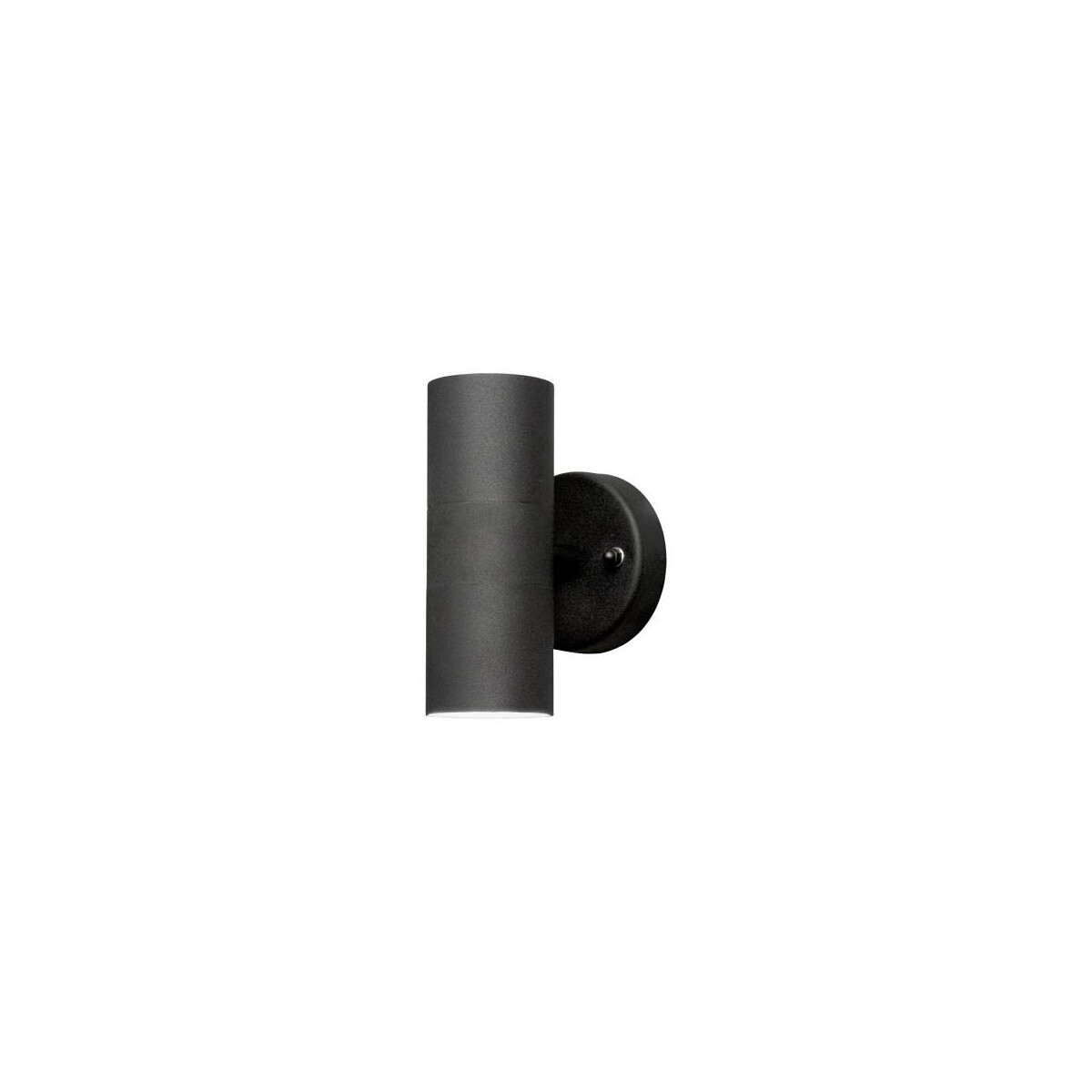 Halogenspot Modena matt schwarz, klares Glas