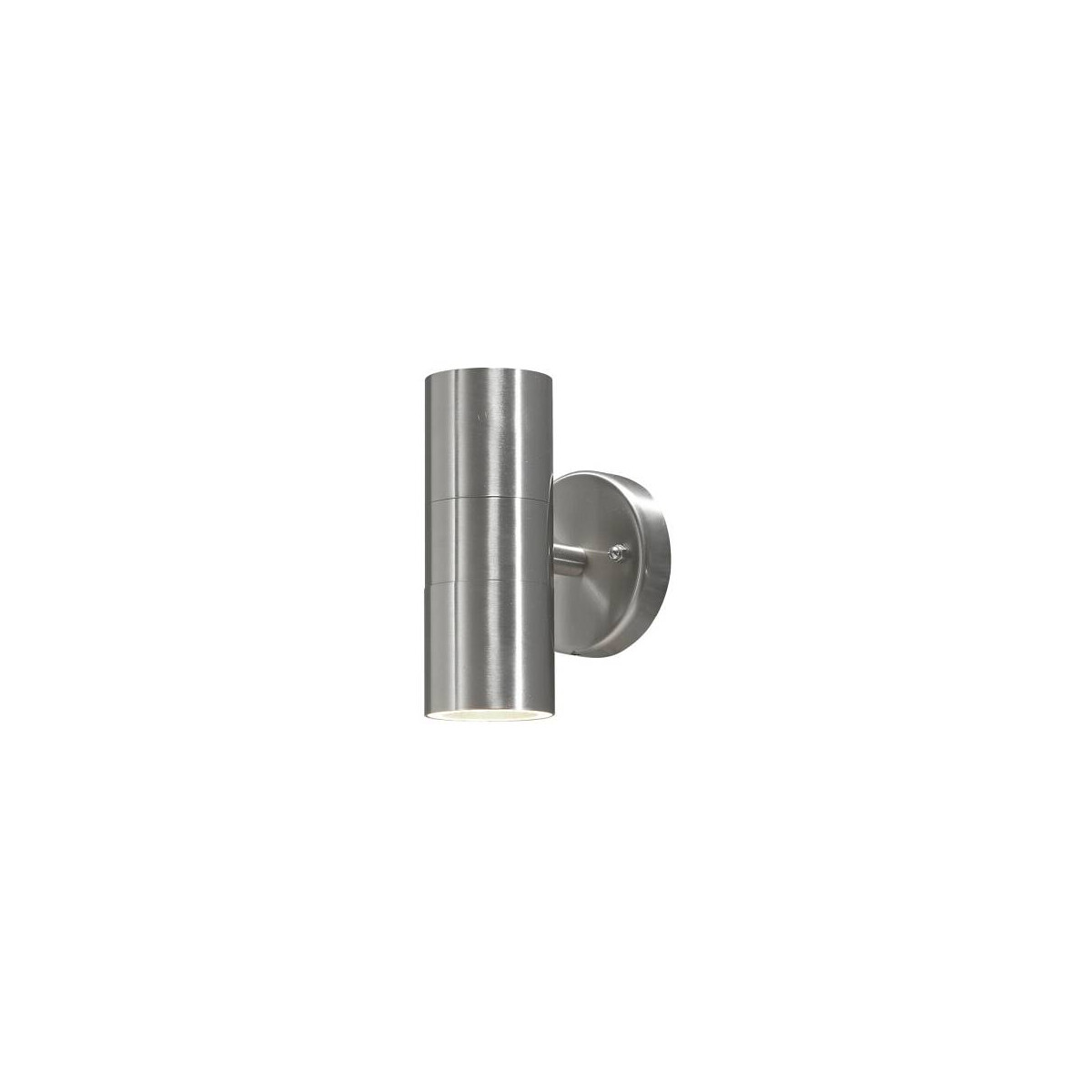 Halogenspot Modena Edelstahl, klares Glas