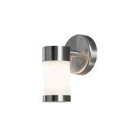 Konstsmide Halogenspot Modena Edelstahl, gefrostetes Glas 75