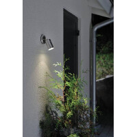 Konstsmide Halogenspot Modena Edelstahl, klares Glas 7598-00