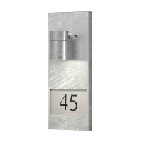 Hausnr. Strahler Modena galvanisiert gallery