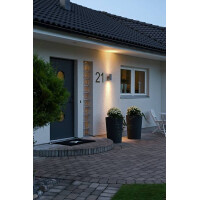Konstsmide Halogenspot Modena Aluminium, grau, klares Glas 7