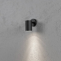 Halogenspot Modena Aluminium, matt schwarz, klares Glas 2