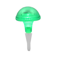 LED Solarleuchte Pilz grun, Kunststoff gallery
