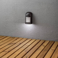 Prato Wandleuchte schwarz LED 0,24 W Batterie 2