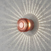 Wandleuchte Monza kupfer anodisiert 2