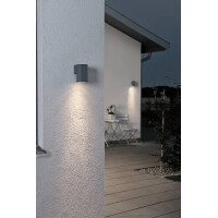 Monza Wandspot gross, galvanisiert, GU10 3