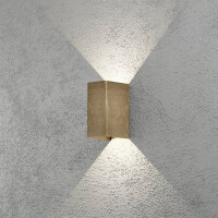Cremona LED Wandleuchte messing 2x3W 2