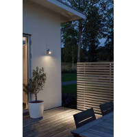 Wandleuchte/Strahler Monza silber, mit Sensor 3