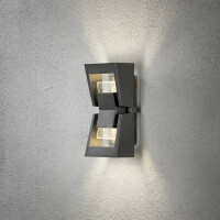 Potenza Wandleuchte antrgazit H-Power LED 2