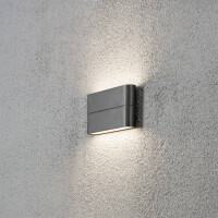 Chieri Wandleuchte anthrazit H-Power LED 2