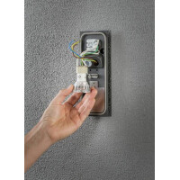 Potenza Wandleuchte anthrazit GU10 4