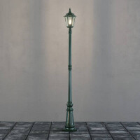 Stehleuchte Firenze, grun, 1.flg., klares Glas 2