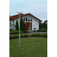 Konstsmide Wandleuchte Modena Galvanisiert, klares Glas 7300