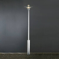 Stehleuchte Modena Galvanisiert, klares Glas 2