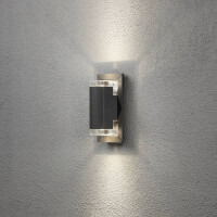 Potenza Wandleuchte anthrazit GU10 max. 2x6W 2