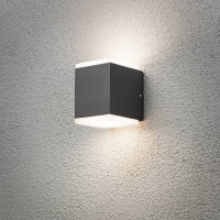 Monza Wandleuchte HPLED anthrazit 12W 2x550lm 3000K 2