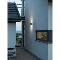 Monza Wandleuchte HPLED anthrazit 12W 2x550lm 3000K 3