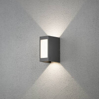 Cremona Wandleuchte High Power LED anthrazit 9W 720lm 3000K 