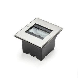Bodeneinbaustrahler quadtratisch HP LED 10W 900lm 3000K