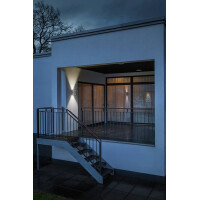Vale Wandl. 2x5W LED wei/ku, verstellb.Lichtaustr., dimmbar 