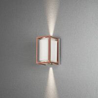 Vale Wandl. 2x5W LED wei/ku, verstellb.Lichtaustr., dimmbar 