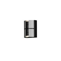 Vidar Wandl. 2x5W LED schw/sil, verstell gallery