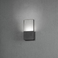 Matera Wandleuchte 6W LED Aluminium, anthrazit 2