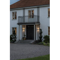 Monza Wandl. 2x4,5W LED anthrzi, IP54, inkl. 3x Ziffern 0-9 
