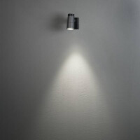Andria Wandl. 9W High Power LED anthr. verstellb. Lichtaus. 