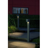 Cremona Wegeleuchte 8W HP LED anthrazit verstellb. Lichtaus.