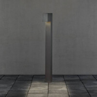 Cremona Wegeleuchte 8W HP LED anthrazit verstellb. Lichtaus.