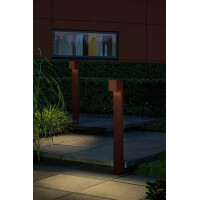 Cremona LED Wegel. Rost, 8W, einstellbarer Lichtaustritt 3