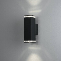 Pollux Wandleuchte 2xGU10 schwarz 2