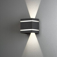 Cremona Wandleuchte anthrazit 2x3W High Power LED 4