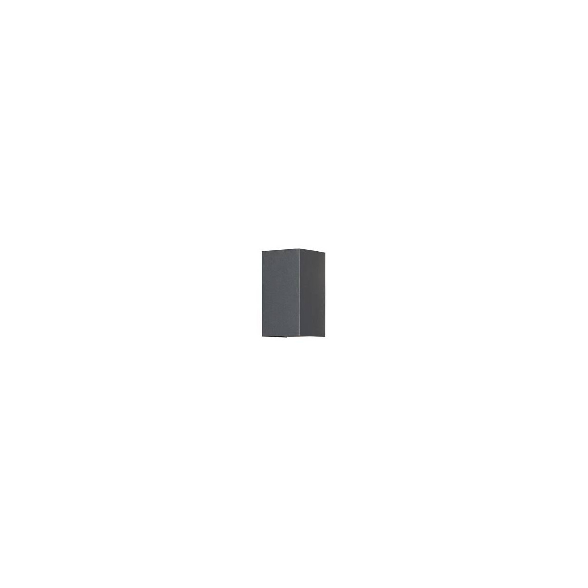 Cremona Wandl. anthrazit 3x3W HP LED mit Ruckwandleuchte