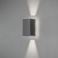 Cremona Wandl. anthrazit 3x3W HP LED mit Ruckwandleuchte 2