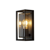 Brindisi Wandl. E27 schwarz mit klarem G gallery