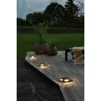 Einbaustr. LED 12W Oberflachenmontage anthrazit 4-Wege 3