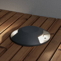 Einbaustr. LED 10W Oberflachenmontage anthrazit 2-Wege 2