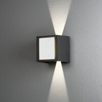 Cremona Wandleuchte High Power LED anthrazit 3x3W 2
