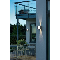 Cremona Wandleuchte High Power LED anthrazit 3x3W 3