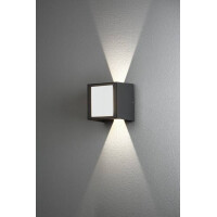 Cremona Wandleuchte High Power LED anthrazit 3x3W 4