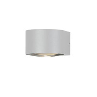 Gela LED Kristall-Linsen-Wandleuchte ab/ gallery