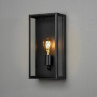 Carpi Wandleuchte gross schwarz mit E27 Sockel 2
